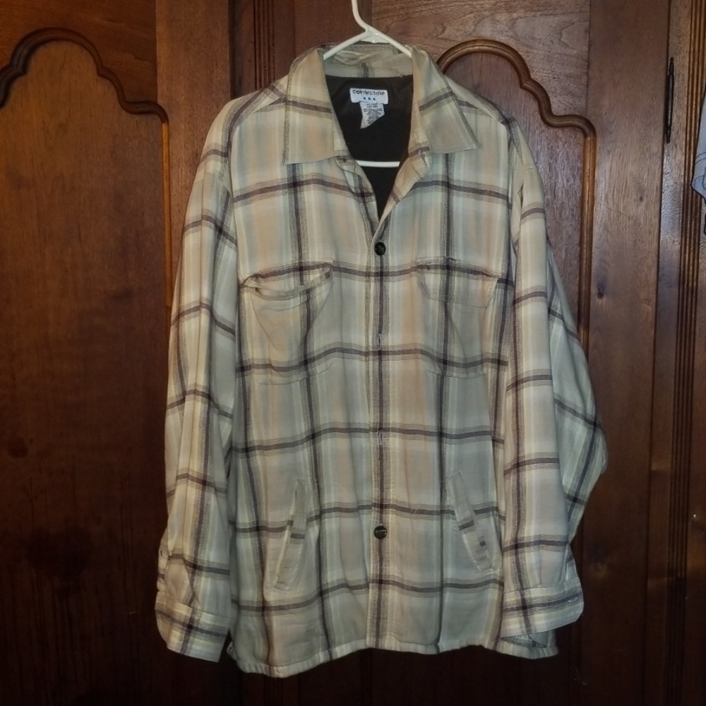 Covington fleece lined flannel